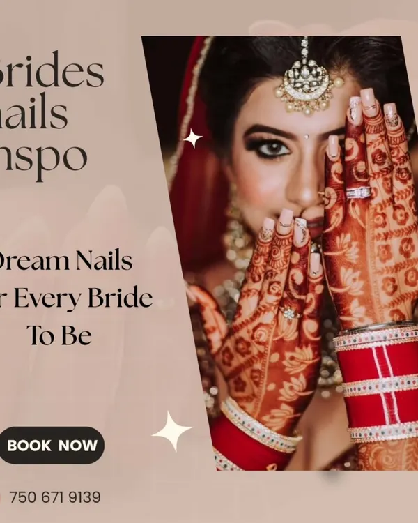 Your wedding day is all about the details, and I believe your nails should tell your unique story. I work with brides to create custom nail art that perfectly complements their entire look, from the intricate mehendi to the stunning lehenga.