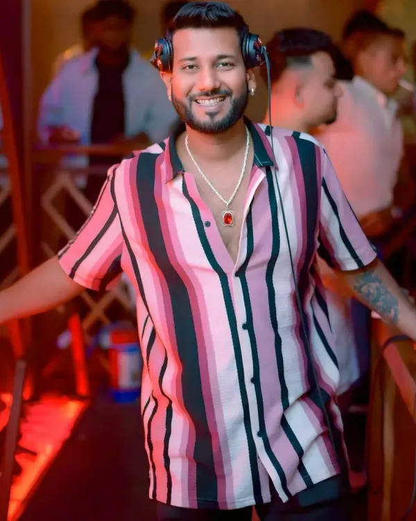 This is me, DJ Sid, in my element behind the decks. I bring over a decade of experience from Hyderabad to Bangalore, ready to make your event unforgettable.