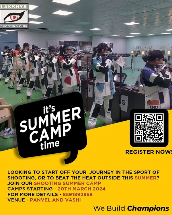 Your journey in the sport of shooting starts here. This poster provides all the details for our shooting summer camp, a great opportunity for beginners to learn from the best in a professional setting.
