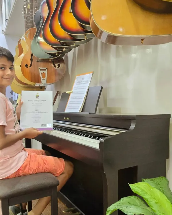 What an achievement. A massive shoutout to Reyansh Agarwal for scoring an incredible 93/100 in his recent Trinity College London Grade Initial piano examination. Your talent and commitment shine through, Reyansh.