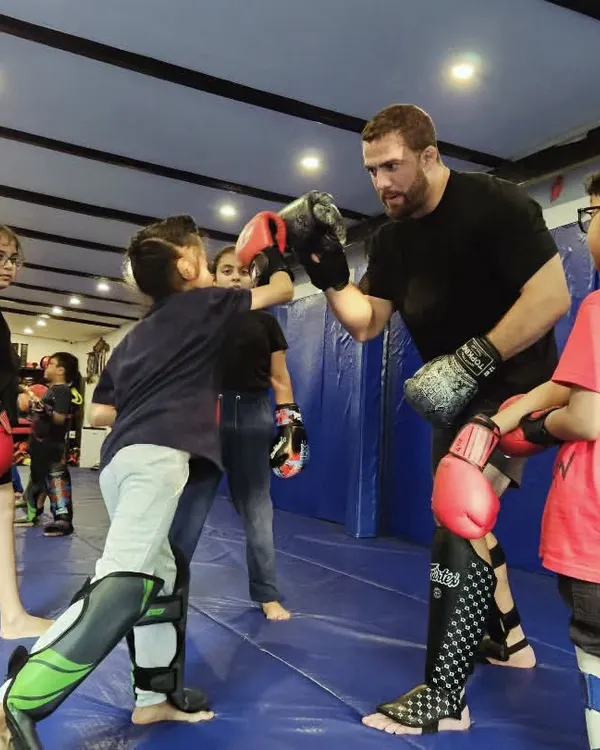 This is what it's all about. I give each kid the attention they need to learn proper technique and build real confidence. We teach them how to stand strong, both on the mats and in life.