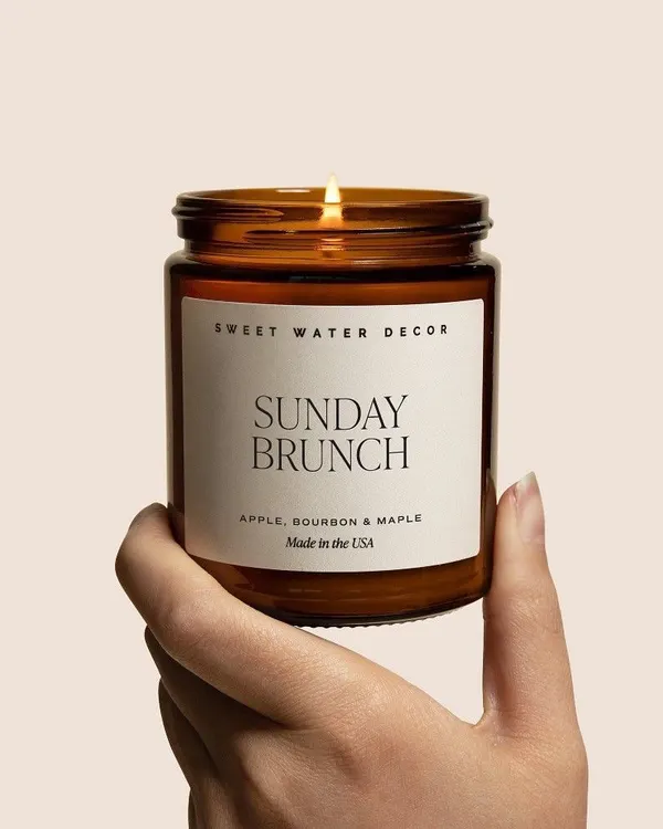 This is the magic of white-labeling. Imagine your brand's name on this classic amber jar candle. I handle the production, so you can focus on marketing and selling.