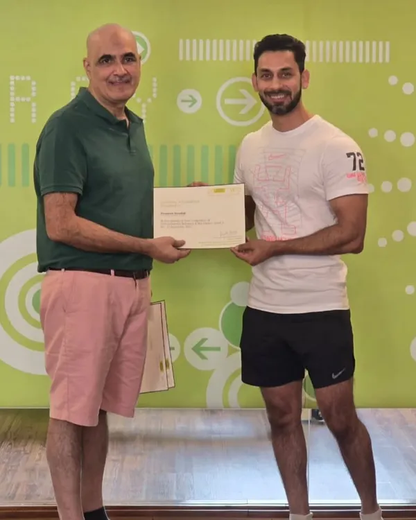 A learning curve is essential to growth. Receiving my certificate for completing the Mat Pilates Level 1 and Reformer Level 1 training. This was a huge step in my journey.