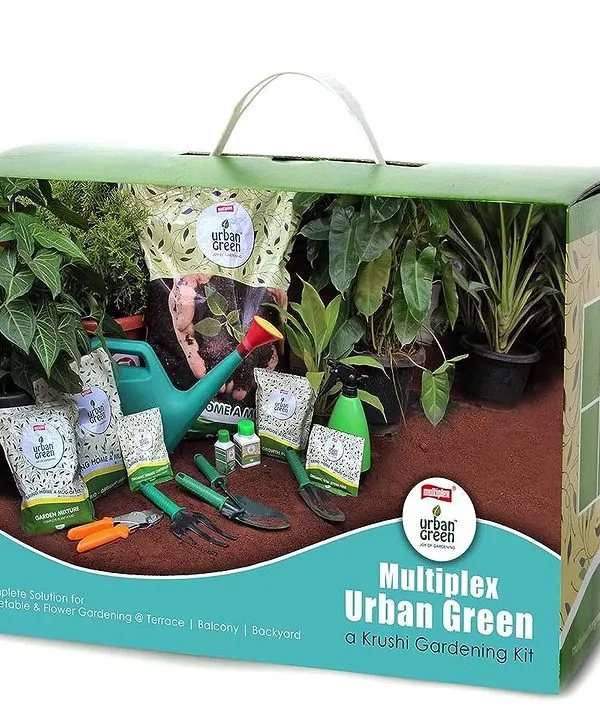 Our Krushi Gardening Kit is the perfect all-in-one solution for starting your ornamental or flower garden. It includes everything from soil and nutrients to tools and planters, making it easy for anyone to get started.