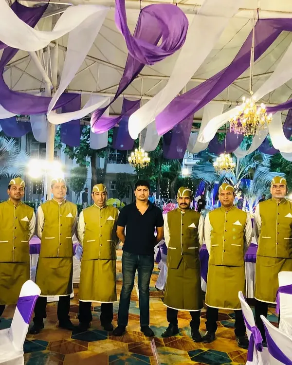 Meet the dedicated service team that brings your event to life. Dressed in smart uniforms, our staff is trained to provide professional and courteous service, ensuring your guests are well taken care of.