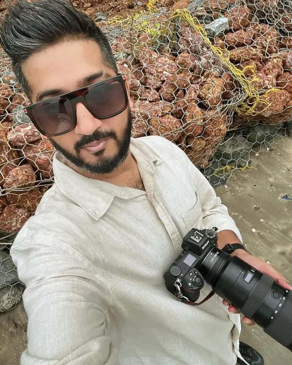 A selfie on location, ready to capture some great moments by the sea. This is me, my camera, and my love for photography.