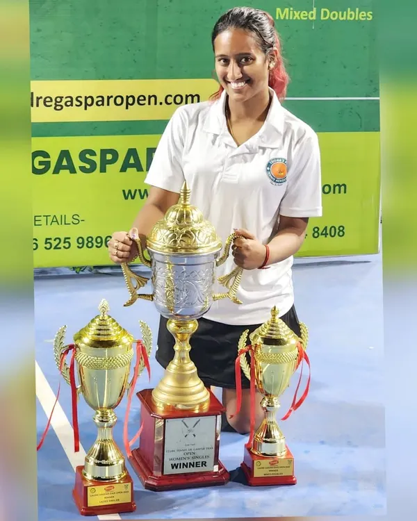 Celebrating a double win at the Gadre Gaspar Dias 2025 tournament for both Singles and Mixed Doubles. Pushing through injuries to come out on top is a lesson in resilience I share with my competitive training batch.