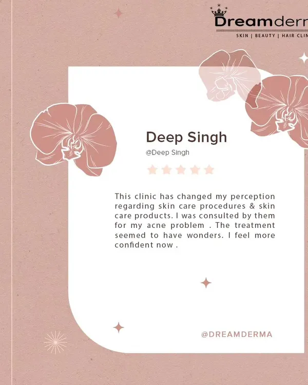 This review from Deep Singh shows how our treatments changed his perception of skincare. We helped him with his acne problem, and he now feels more confident. We are dedicated to helping you achieve your skin goals.
