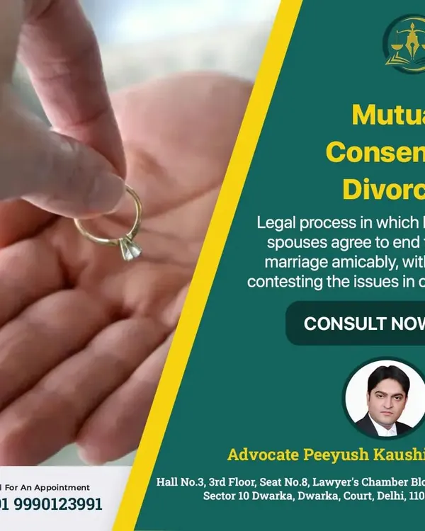 A mutual consent divorce is a legal process where both spouses agree to end their marriage amicably. I guide you through this process to ensure it is as smooth and straightforward as possible, avoiding lengthy court battles.