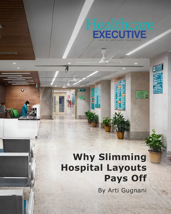 In this feature, we discuss how "slimming down" hospital layouts creates more efficient and pleasant spaces. By optimizing circulation for staff and simplifying navigation for patients, we reduce stress and improve the overall delivery of care, proving that thoughtful, minimalist design is a powerful tool in healthcare.