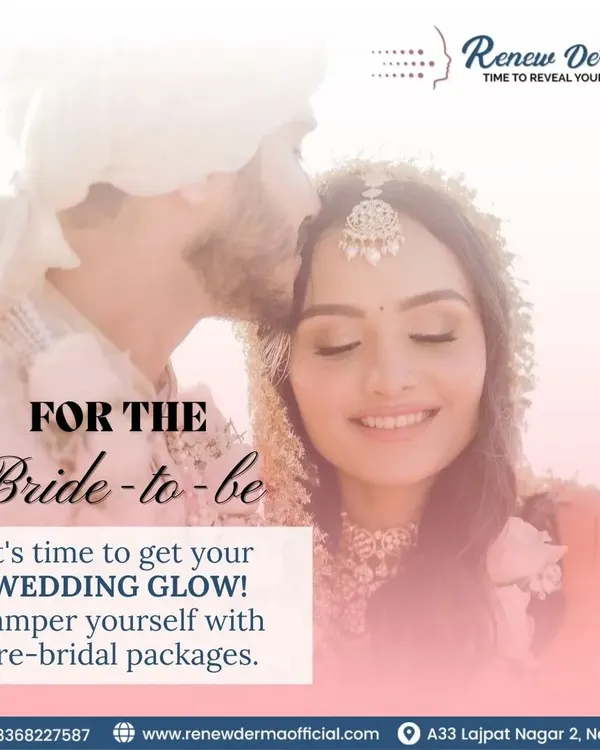 For the bride-to-be, it's time to get your wedding glow. This image captures the essence of our goal: to help you look and feel your absolute best on your special day with our customized pre-bridal pamper packages.