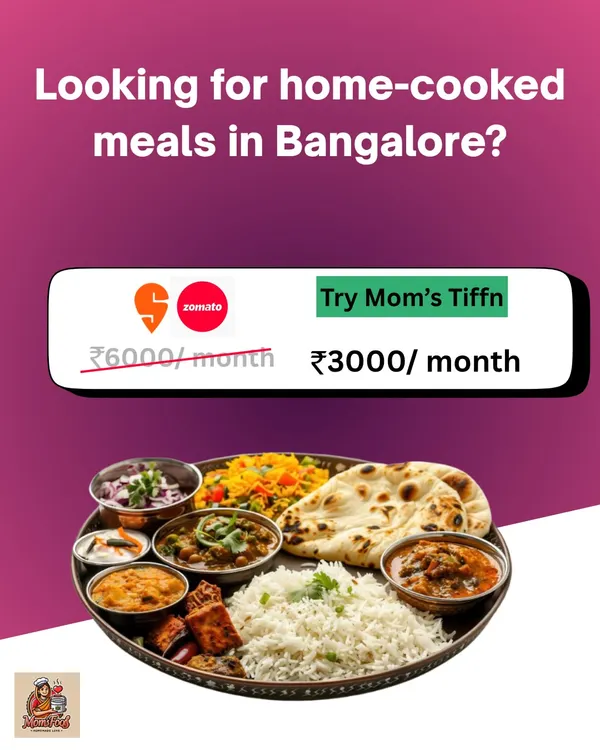 Why pay double on food apps? My monthly subscription is super pocket-friendly, starting at just ₹3000. You get delicious, home-cooked meals without breaking the bank.