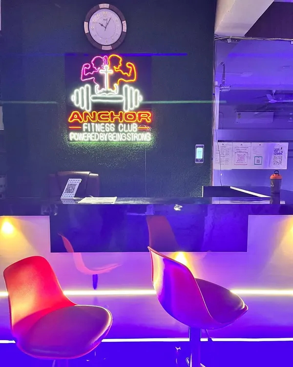 The first thing you see when you walk in. Our reception with its neon sign sets the energetic vibe for the whole gym.