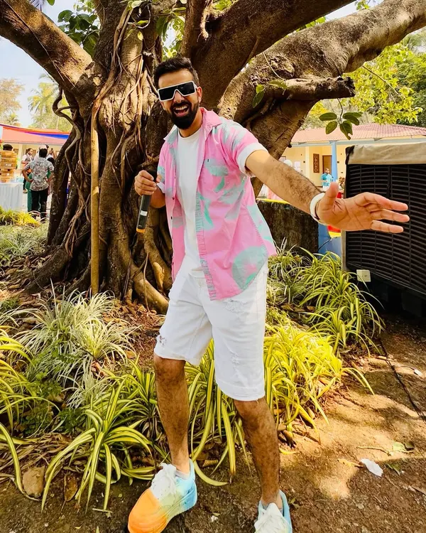 Bringing the carnival vibes to a beautiful beach wedding in Goa. There's nothing like celebrating love with the sun, sand, and great music.