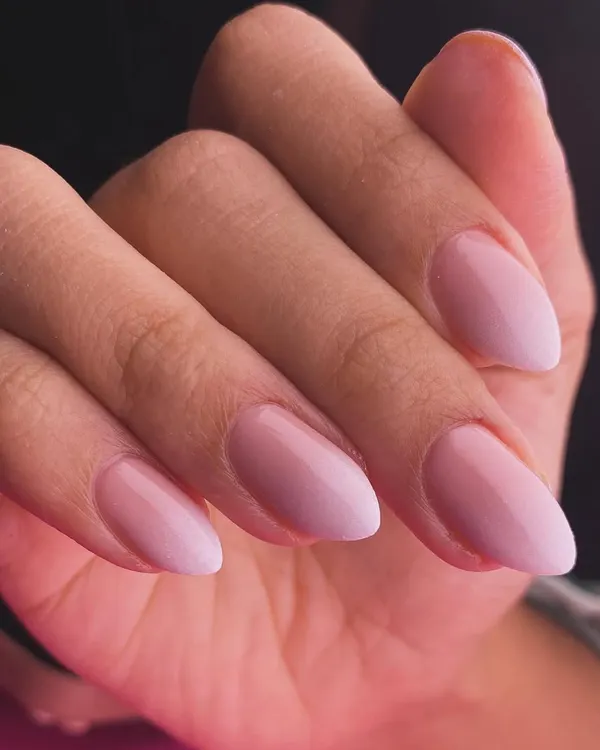 The perfect everyday nail. This design features a soft, milky white to pink ombré effect, creating a clean, subtle, and incredibly chic look that complements any style.