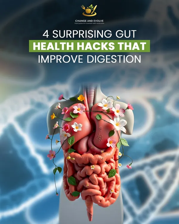 A healthy gut is the foundation of overall wellness. This image represents how the right foods and habits can help your digestive system flourish.