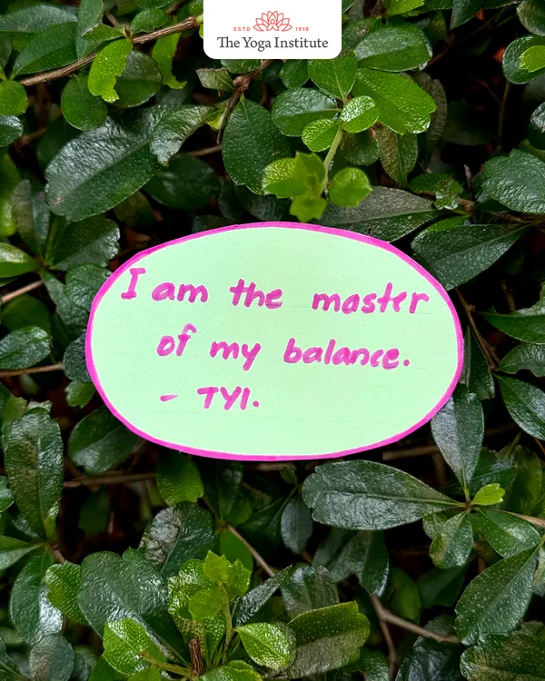 "I am the master of my balance." This affirmation reminds you that you have the power to stay centered through life's ups and downs, creating harmony within and around you.