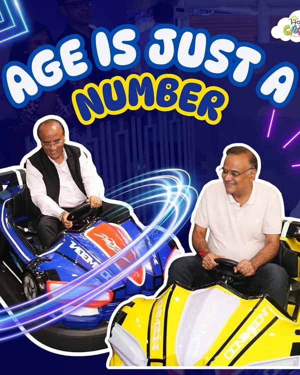 Age is just a number when it comes to fun! Our bumper cars are a favorite for everyone, from kids to parents and even grandparents. It's the perfect activity for the whole family to enjoy together.