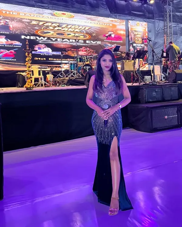 Ringing in the New Year on stage! Hosting New Year's Eve events is all about big energy, great music, and creating an unforgettable party atmosphere.