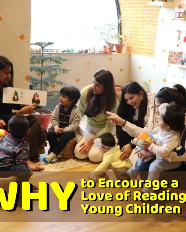 This is why I encourage a love of reading in young children. A group of toddlers and parents are completely captivated during a story session.