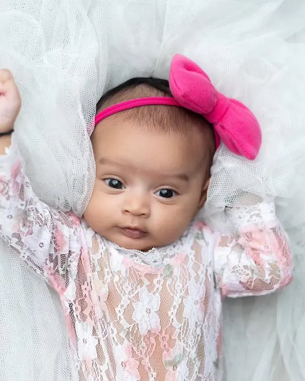 This little one is wide awake and looking right at the camera. I love capturing these moments of direct eye contact and curiosity.