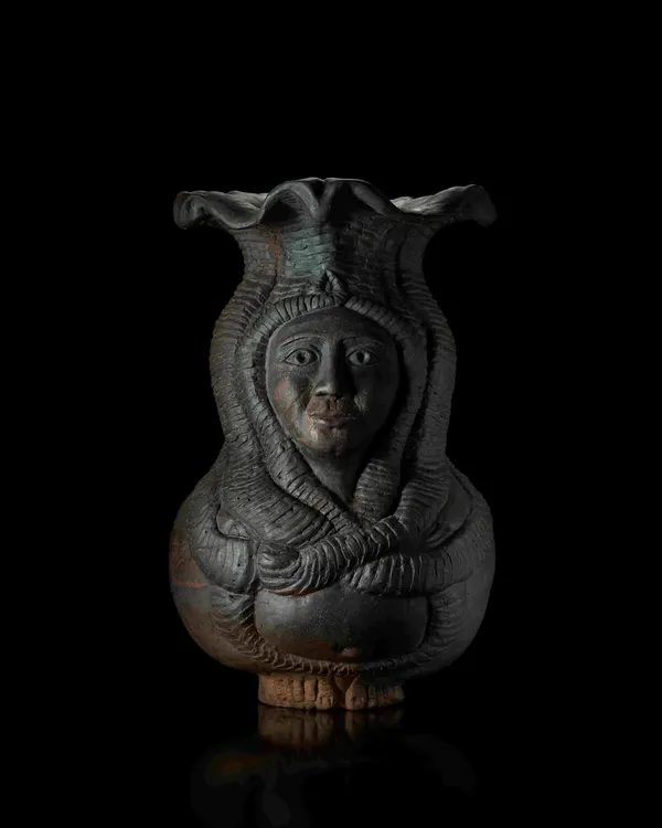'Manthan; Churning and Rising' from my Cosmic Temple series. This hand-carved sculpture captures the process of inner transformation. It was an honor to have it displayed at the 'In-Transit' exhibition in Delhi.