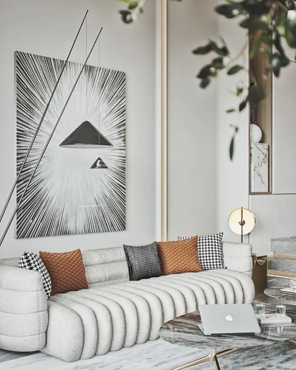 Elegant and stylish, this channel-tufted three-seater sofa will transform any living room into a luxurious lounge. The velvet upholstery and high-density foam seating add maximum comfort, while the solid wood frame ensures sturdy, durable performance.
