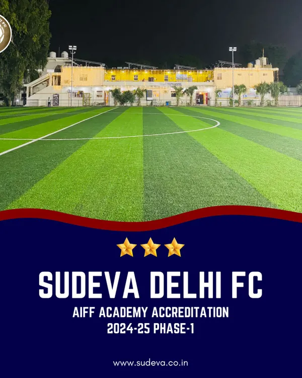 We are proud to be a 3-Star accredited academy by the AIFF. This rating is a testament to our top-class facilities, coaching, and a structured pathway for youth development.