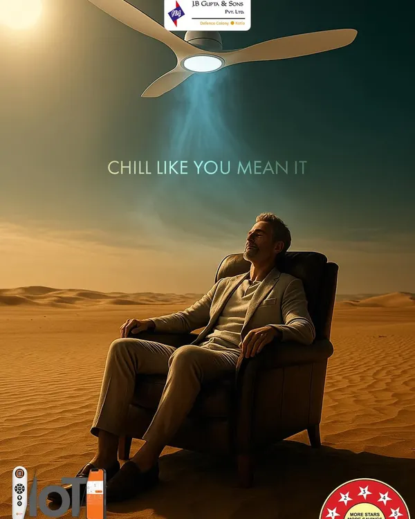 Chill like you mean it. Our smart IoT fans are designed for ultimate comfort and control, featuring energy-efficient technology and remote operation to keep you cool in any climate.