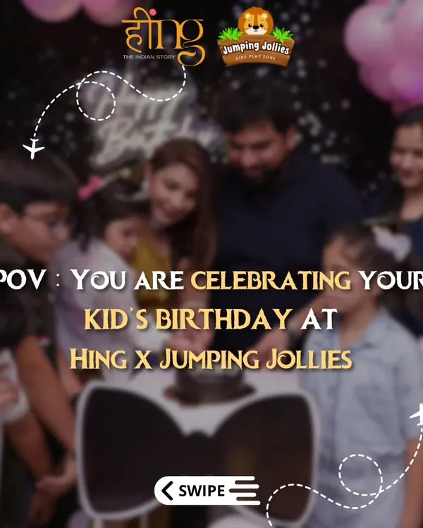 POV: You are celebrating your kid's birthday at Hing x Jumping Jollies. This image perfectly captures the happy, chaotic, and beautiful moment of a family gathered around a birthday cake.