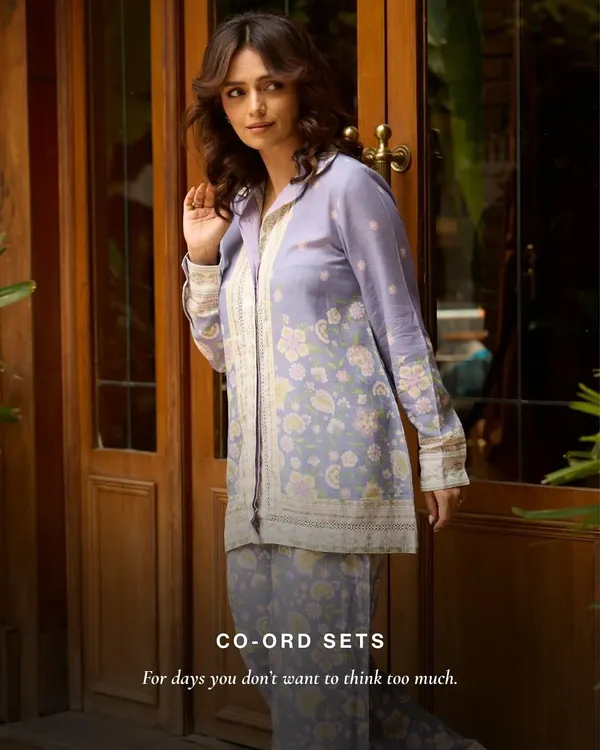 For days you don’t want to think too much, my co-ord sets are the answer. This lavender set is easy to wear and instantly stylish.
