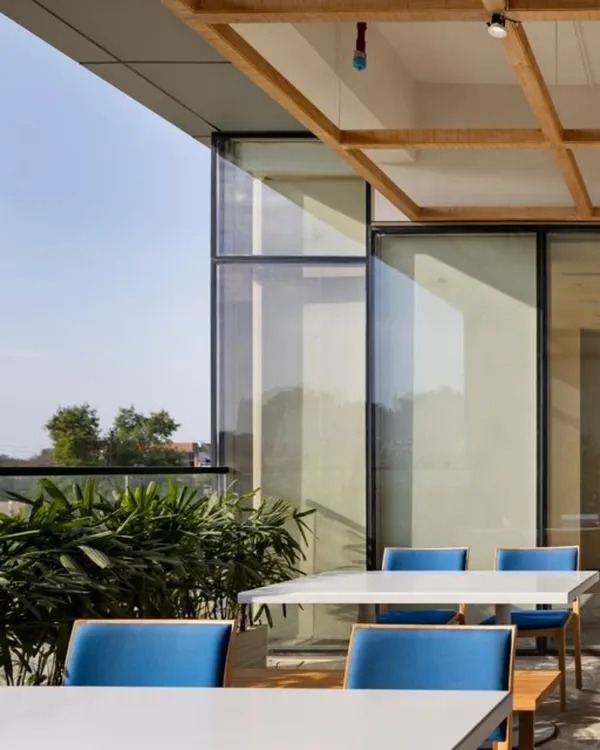 Clubhouses are more than amenities; they are social anchors in urban developments. This outdoor seating area at the Elevate Clubhouse is designed to help people slow down, engage, and find moments of pause amid the pace of city life.