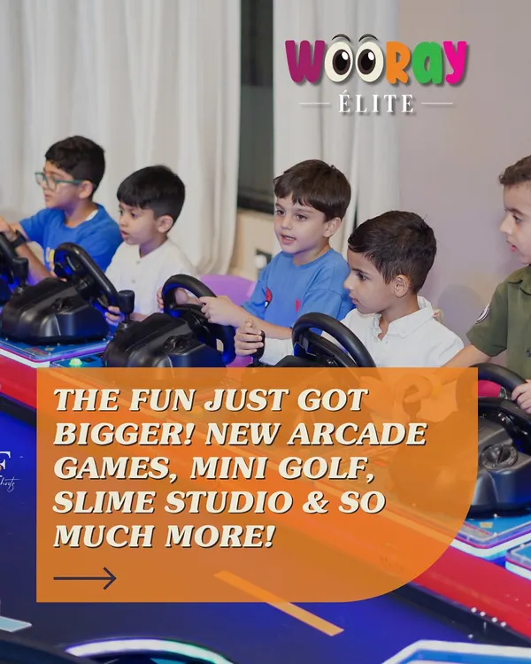 The fun just got bigger. We've added new arcade games, a slime studio, and mini-golf to our already massive list of attractions, ensuring endless entertainment for everyone.
