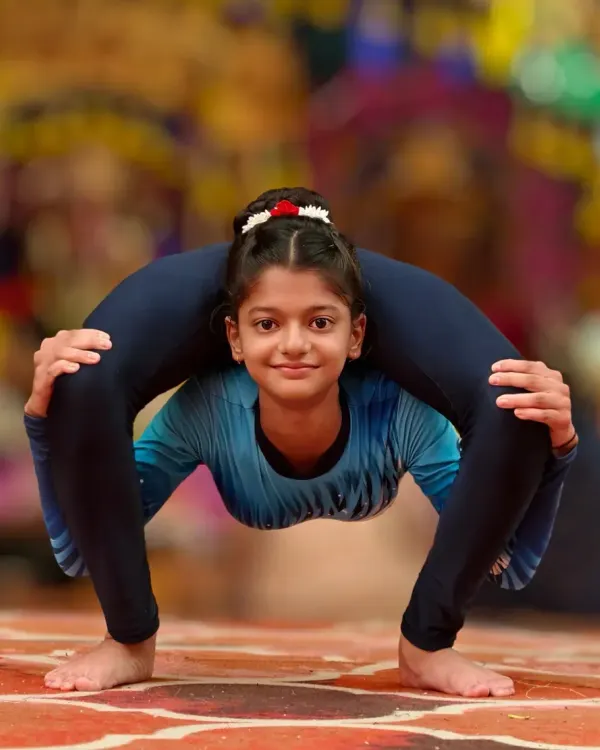 This is what dedication looks like. With consistent practice, young students can achieve amazing feats of flexibility and focus, building a strong foundation for a healthy life.