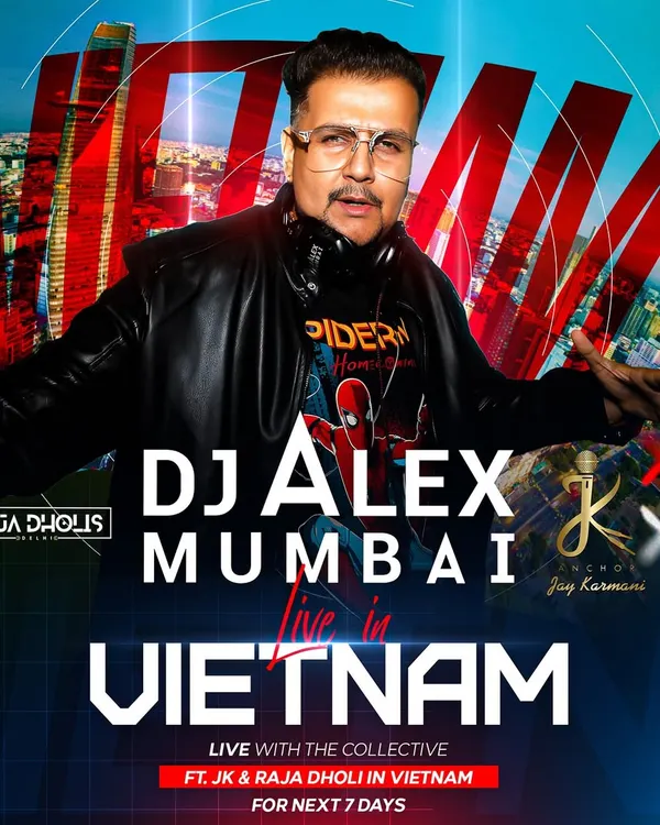 Live in Vietnam! For the next 7 days, I'm bringing the Mumbai sound to this beautiful country, along with Raja Dholi and Anchor JK. Get ready for a banger event.