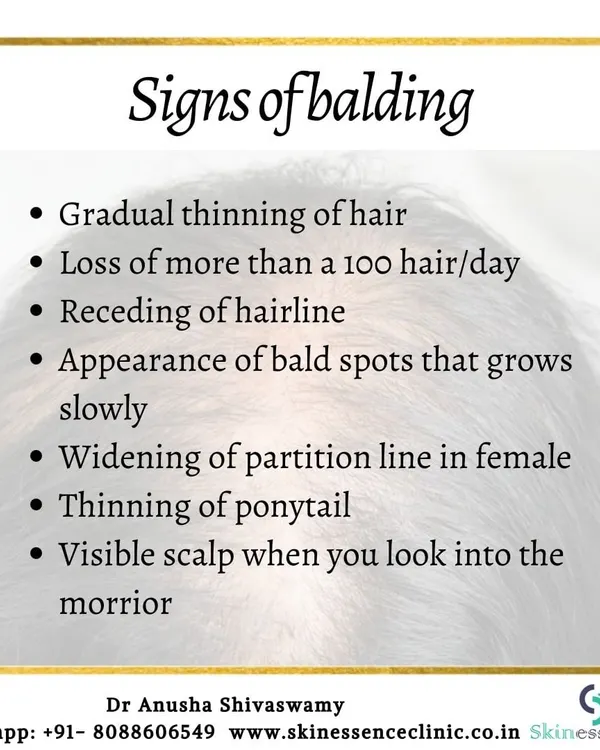 Recognizing the early signs of balding is key to effective treatment. This includes gradual thinning, a receding hairline, or a widening part. If you notice these changes, it is a good time to seek a professional diagnosis.