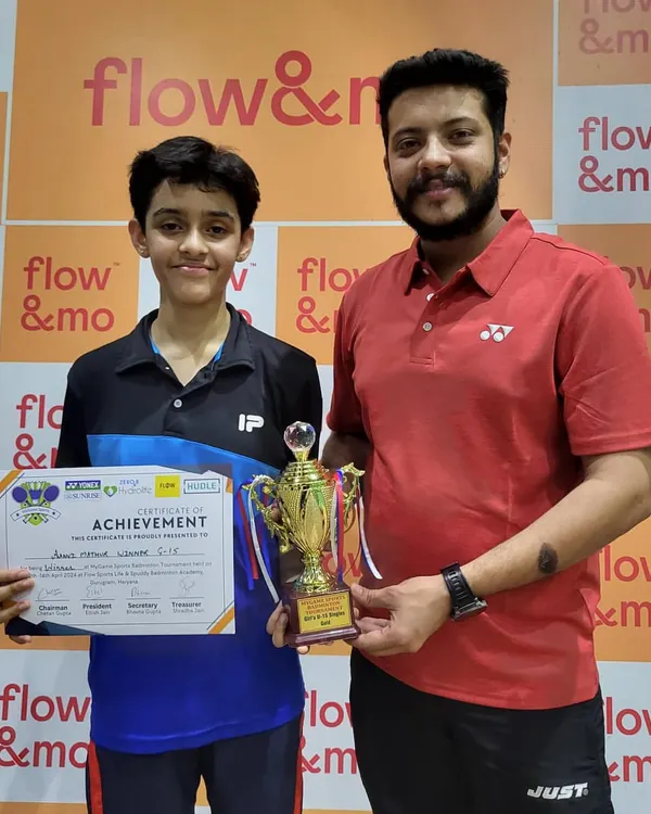 Congratulations to this SSBA student for his outstanding performance and victory at the 'My Game Open Badminton Tournament'. His hard work paid off.