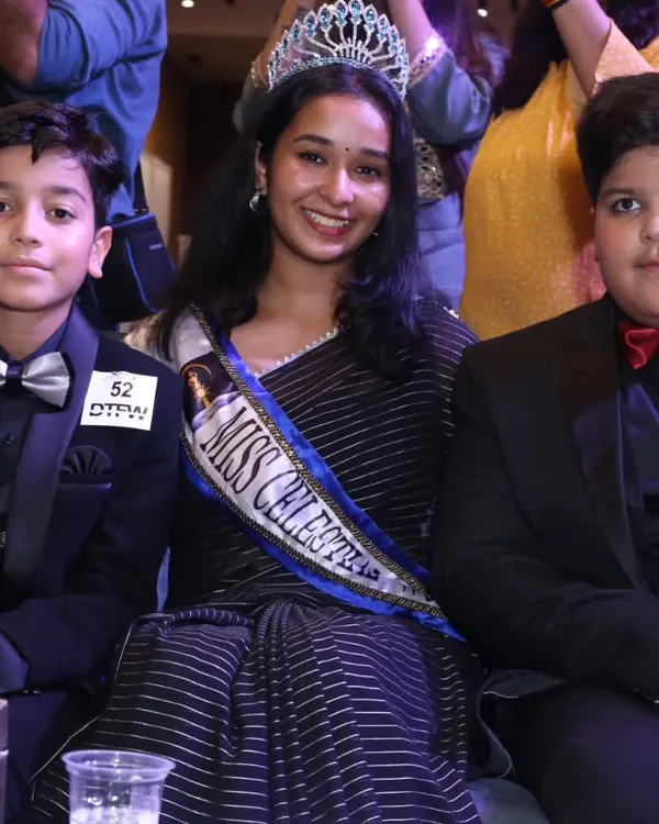 Our jury members, including pageant winners like Miss Celestial World, love interacting with the young talent.