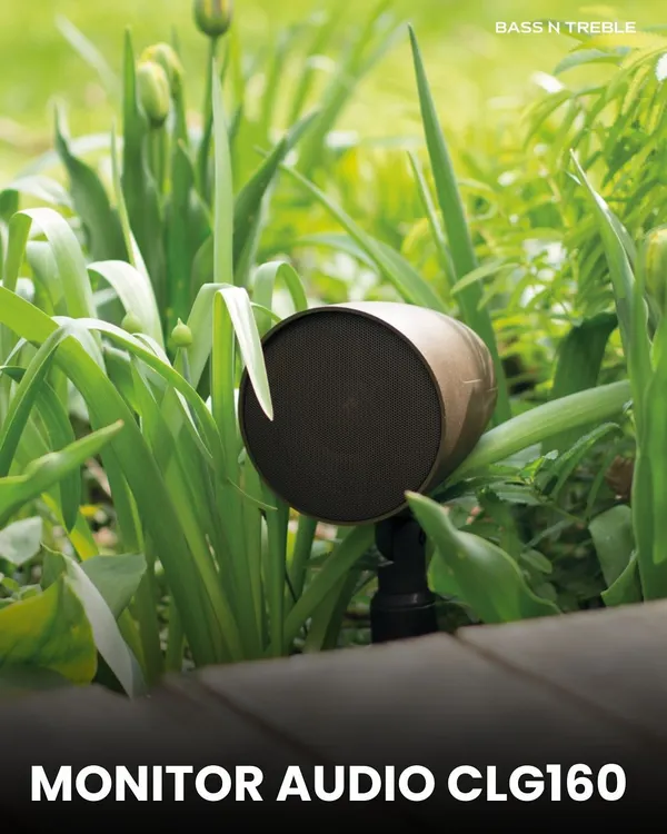 This Monitor Audio CLG160 satellite speaker is designed to be a discreet part of your landscape. Tucked away amongst the foliage, it provides rich, detailed sound for your garden or patio, proving that great audio can blend naturally with the outdoors.