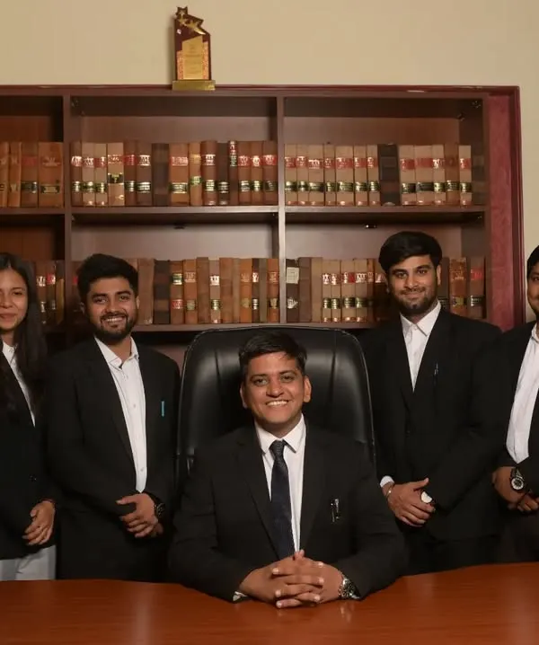 My dedicated team of associates at our Delhi office. Their hard work and legal research are the backbone of our successful litigation practice.