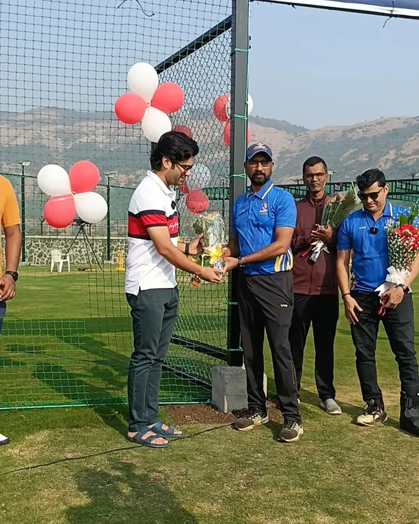 A historic moment from our academy's grand opening, with Pravin Tambe Sir himself gracing the event. His presence is a constant source of inspiration.
