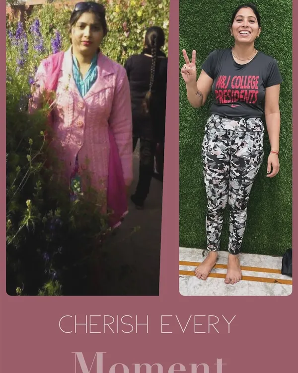 This is what dedication and consistent practice can achieve. This client's incredible weight loss journey is a testament to her hard work, and I am proud to have been a part of her transformation through yoga.