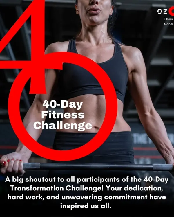 Announcing our 40-Day Fitness Challenge, a program designed to push your limits and inspire incredible change. This is where dedication meets transformation, guided by our expert trainers every step of the way.