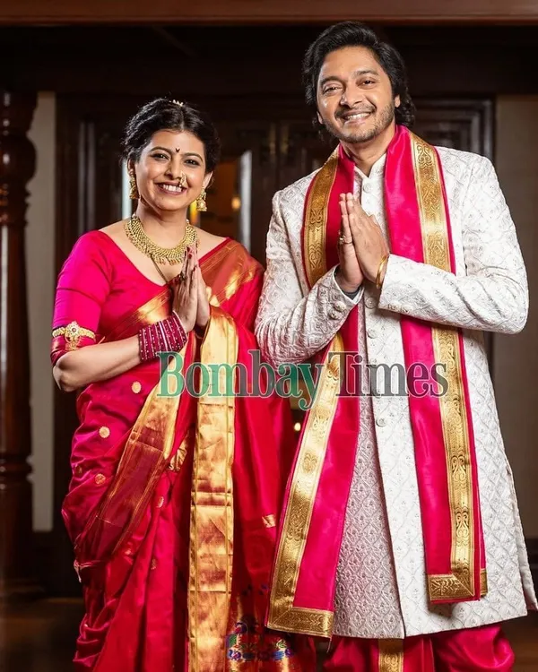 A beautiful portrait of Shreyas and Deepti Talpade from their Ganesh Chaturthi shoot. I styled them in coordinated traditional attire that reflects both elegance and devotion.