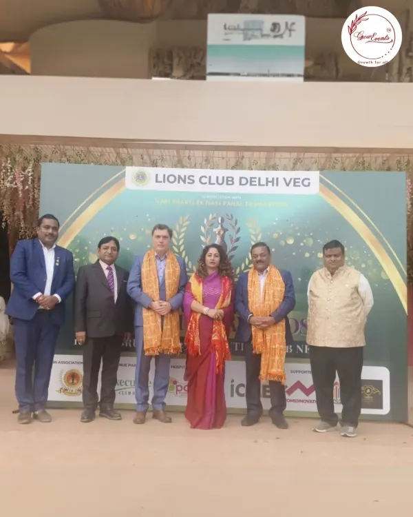 I was incredibly proud to be honored with the Women's Prestige Award 2025. Receiving this award from BJP Leader Mr. Naveen Jindal and other dignitaries from the Lions Club Delhi was a recognition of my dedication to the craft of event planning.