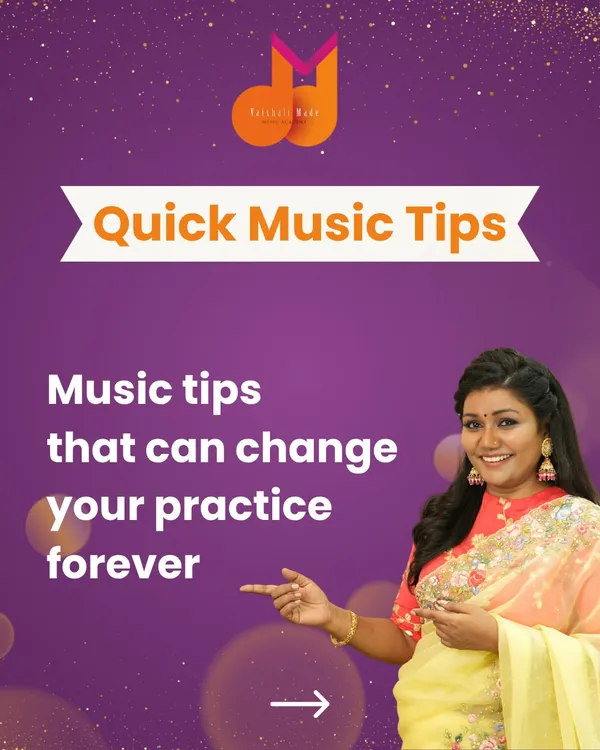 Here are some quick music tips that can change your practice forever. This series of graphics will give you actionable advice to improve your skills.