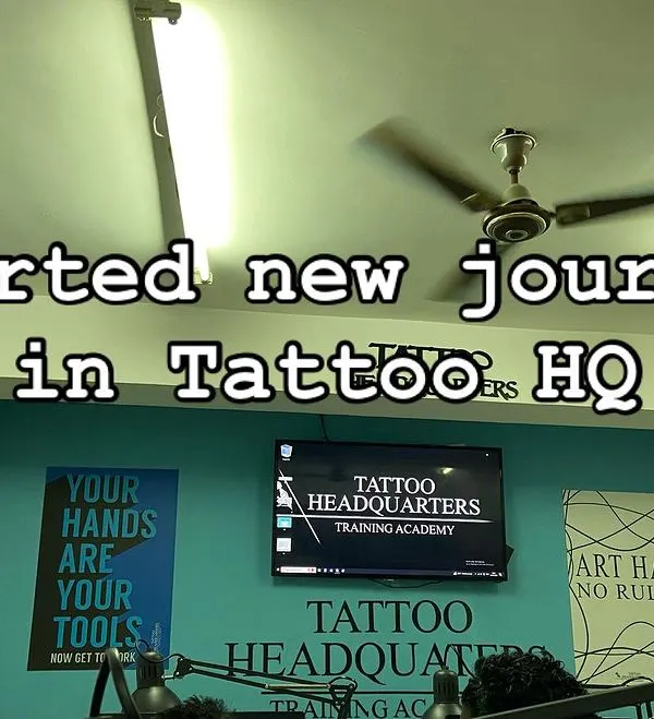 The journey to becoming a tattoo artist begins here. A view of our training academy, a space designed for learning, practice, and creativity.