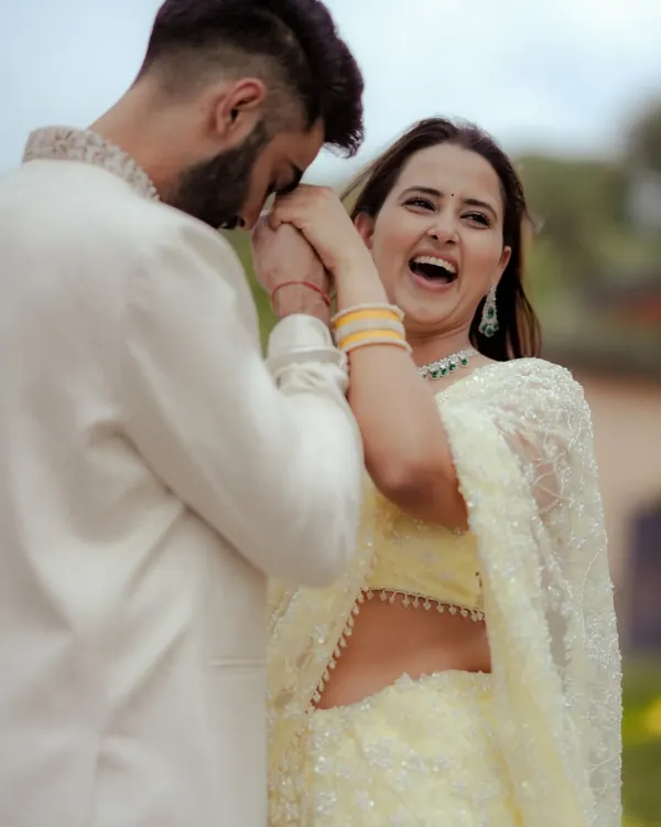 A candid moment of pure joy during a pre-wedding shoot. My aim is to make you feel so comfortable that you forget the camera is even there.