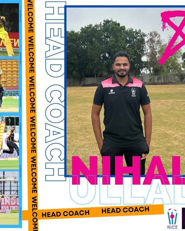 Introducing our Head Coach, Nihal Ullal. An active first-division captain and former Karnataka player, he understands the modern game and embodies our fearless coaching philosophy.