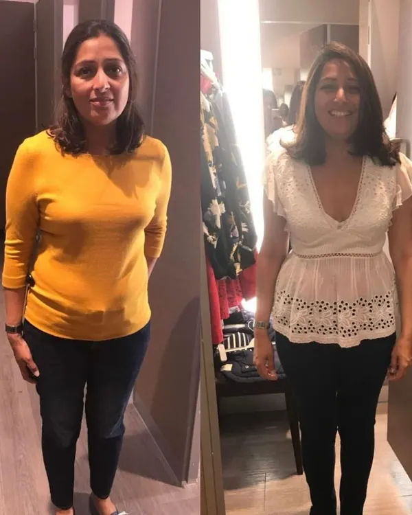 My client, a busy working mom, struggled to find clothes for her body shape. By focusing on the right fit, colors, and styles for her lifestyle, we transformed her look and, more importantly, her confidence. Her smile says it all.
